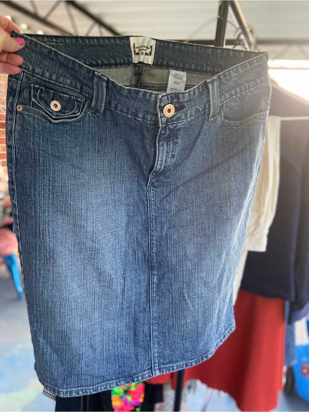 Levi's BlueJean skirt midi